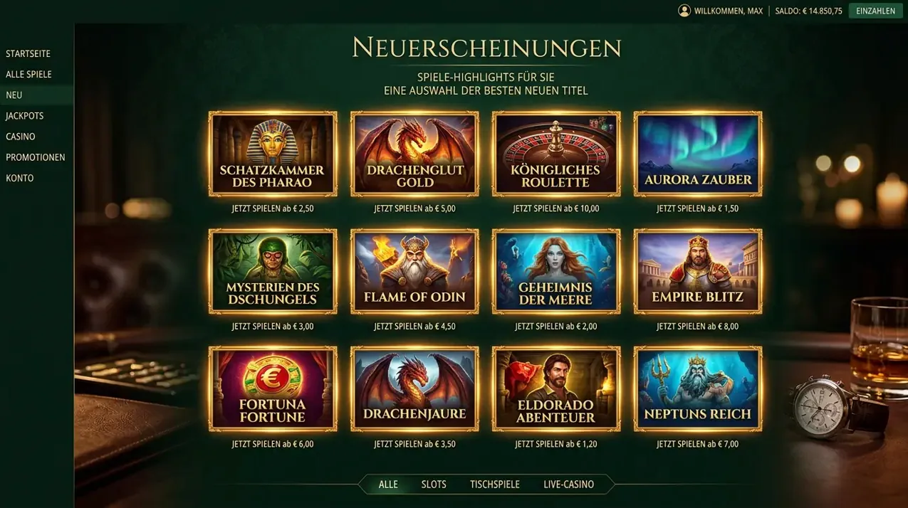 Crash-Spiele & Sofortgewinne im Vasy